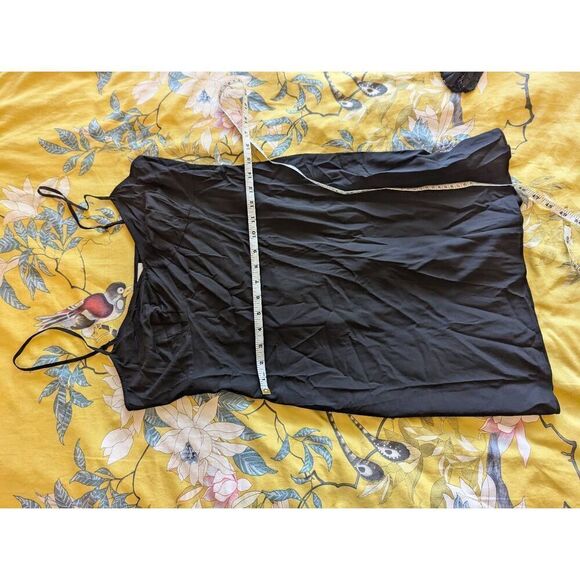 VTG Karen Millen 20s style 8 Black  Silk Eveningwear Dress Beaded Embellished - Picture 8 of 11